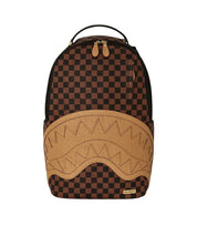Zaino Embossed Check Brown Sprayground
