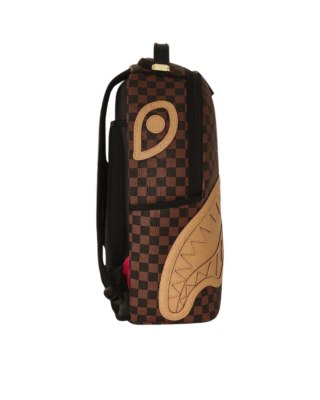 Zaino Embossed Check Brown Sprayground