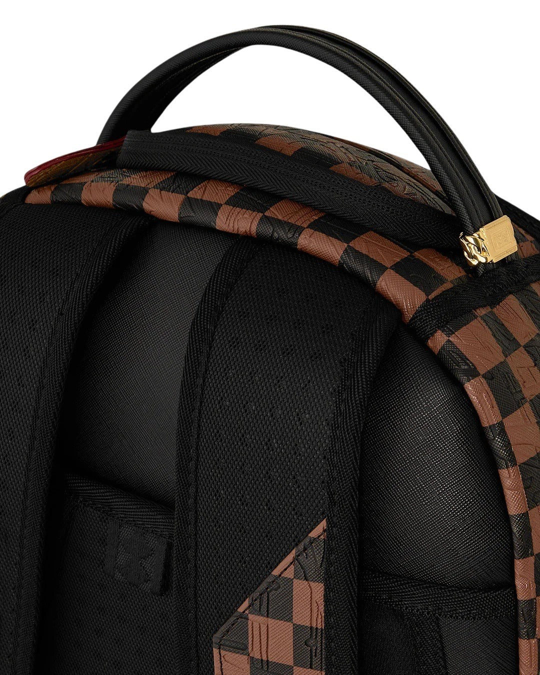 Zaino Embossed Check Brown Sprayground
