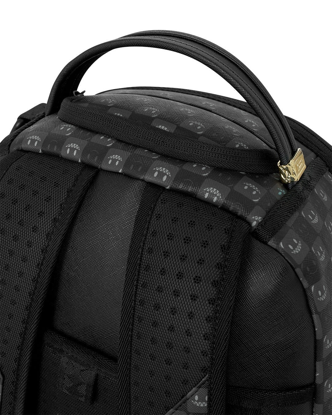 Sharks In Paris WTF Bubbly Black Check Sprayground Backpack