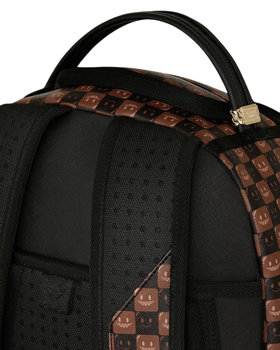 Sharks In Paris WTF Bubble Brown Check Sprayground Backpack