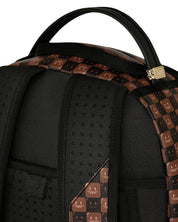 Sharks In Paris WTF Bubble Brown Check Sprayground Backpack