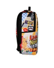 Sprayground Lips Magazine Collage Backpack