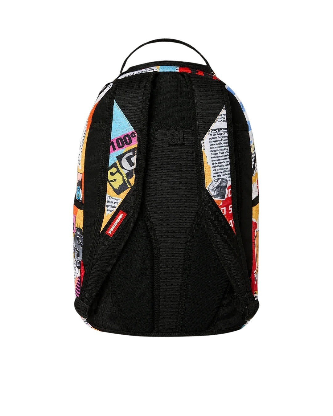 Sprayground Lips Magazine Collage Backpack