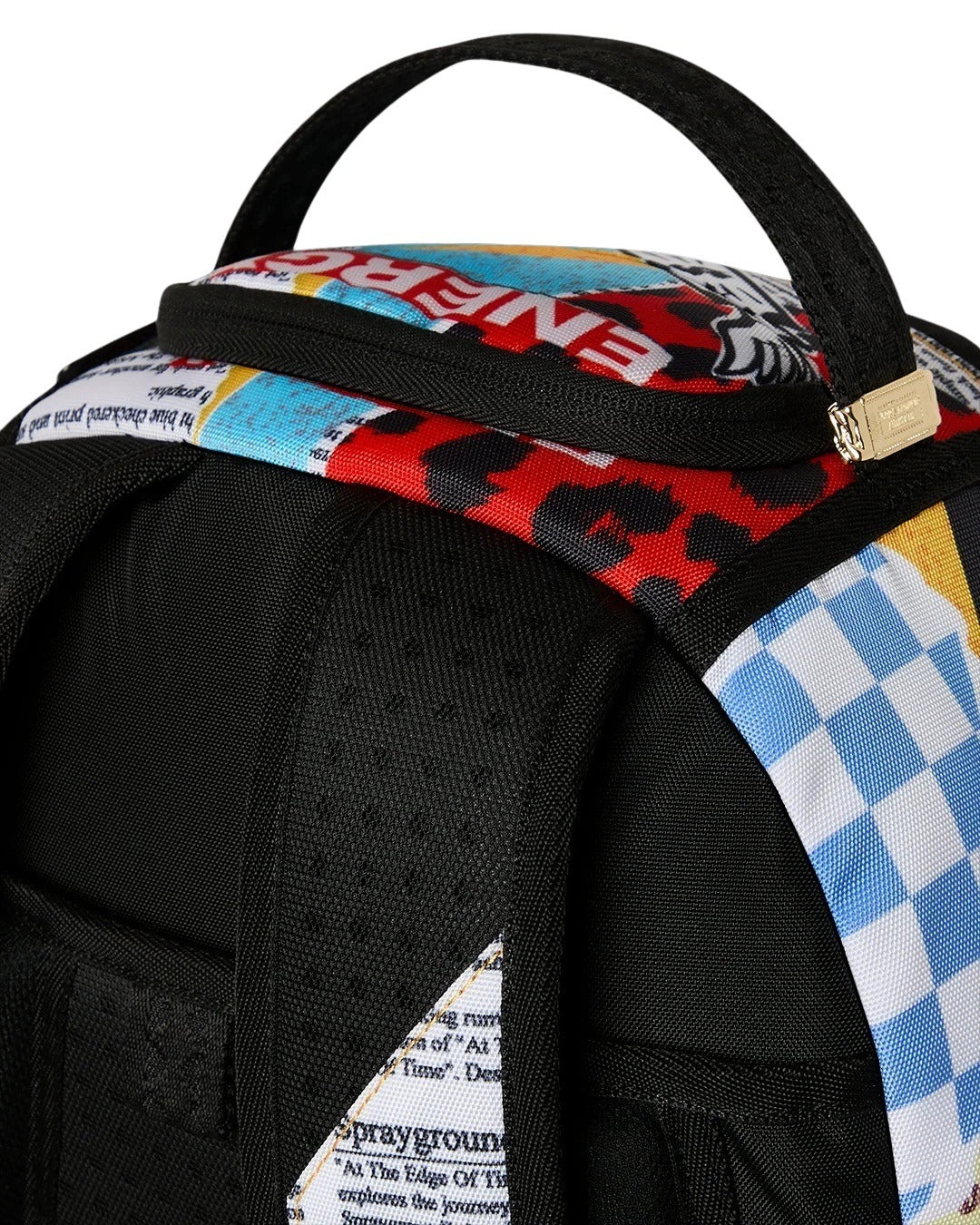Sprayground Lips Magazine Collage Backpack