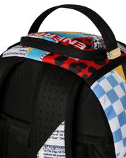 Sprayground Lips Magazine Collage Backpack
