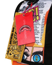 Sprayground Lips Magazine Collage Backpack