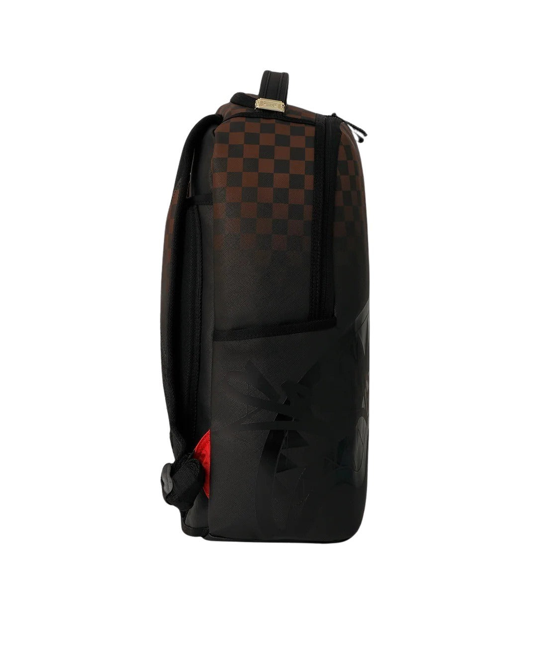 Zaino Brown Check Ghost Drip Sprayground