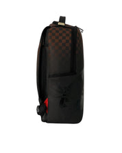 Zaino Brown Check Ghost Drip Sprayground
