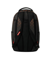 Zaino Brown Check Ghost Drip Sprayground