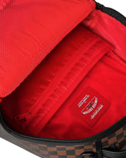 Zaino Brown Check Ghost Drip Sprayground