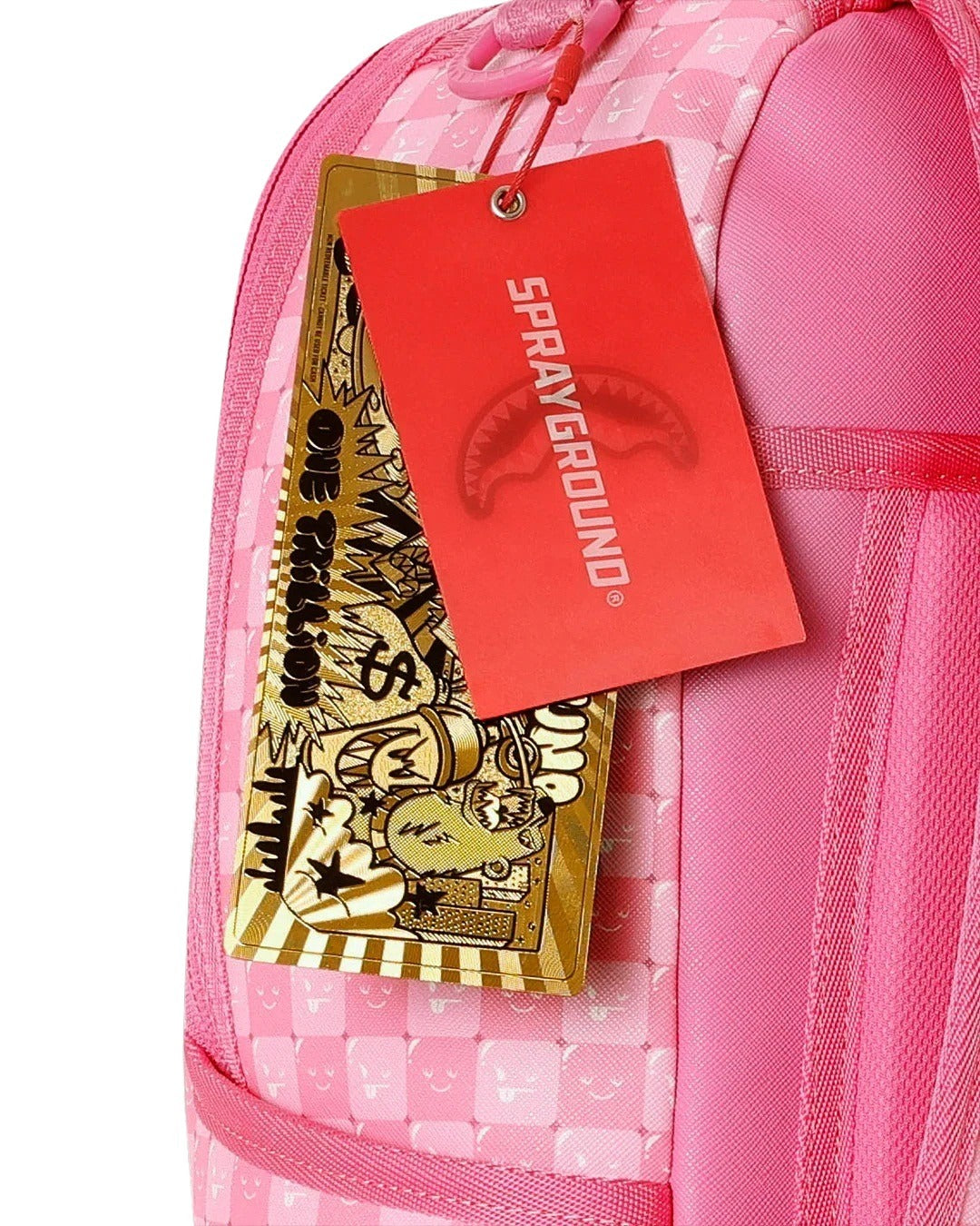 Zaino Pink New Check Faces Sprayground