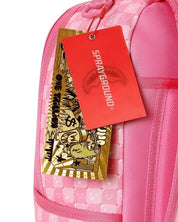 Zaino Pink New Check Faces Sprayground