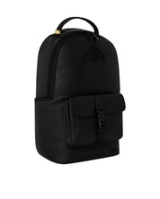 Sleek Black Emblem Sprayground Backpack