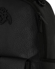 Sleek Black Emblem Sprayground Backpack