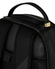 Sleek Black Emblem Sprayground Backpack