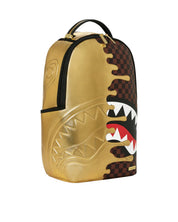 Sharks In Paris Gold Drip Sprayground Backpack