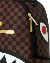 Sharks In Paris Gold Drip Sprayground Backpack