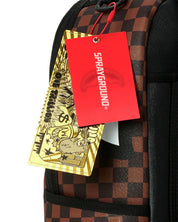 Sharks In Paris Gold Drip Sprayground Backpack