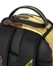 Sharks In Paris Gold Drip Sprayground Backpack