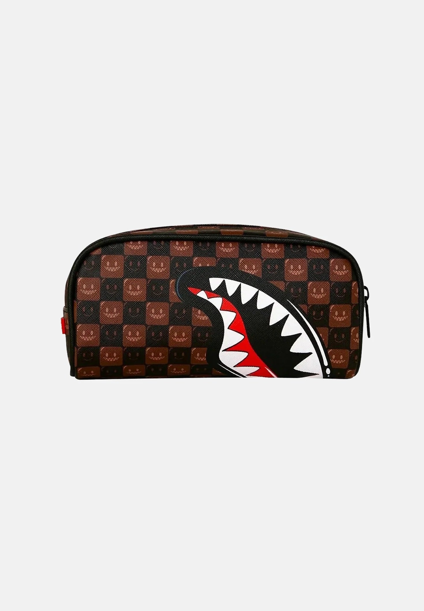 Astuccio Sharks In Paris WTF Bubble Brown Check Sprayground
