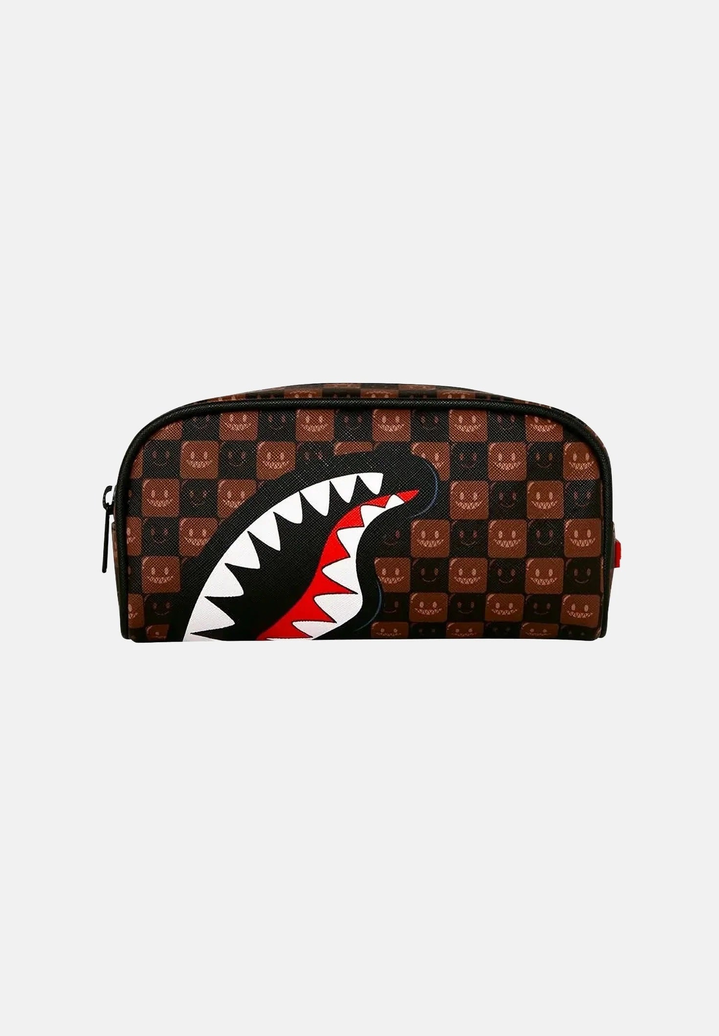 Astuccio Sharks In Paris WTF Bubble Brown Check Sprayground