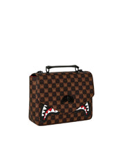 Borsa Sharks In Paris WTF Bubble Brown Check Sprayground