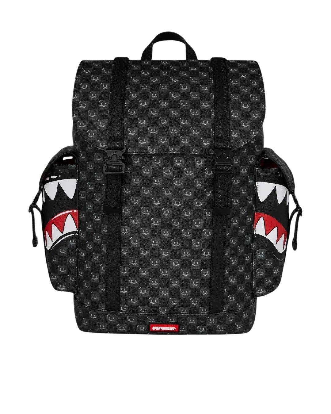 Zaino Sharks In Paris WTF Bubbly Black Check Monte Carlo Sprayground
