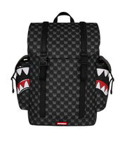 Zaino Sharks In Paris WTF Bubbly Black Check Monte Carlo Sprayground