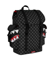 Zaino Sharks In Paris WTF Bubbly Black Check Monte Carlo Sprayground
