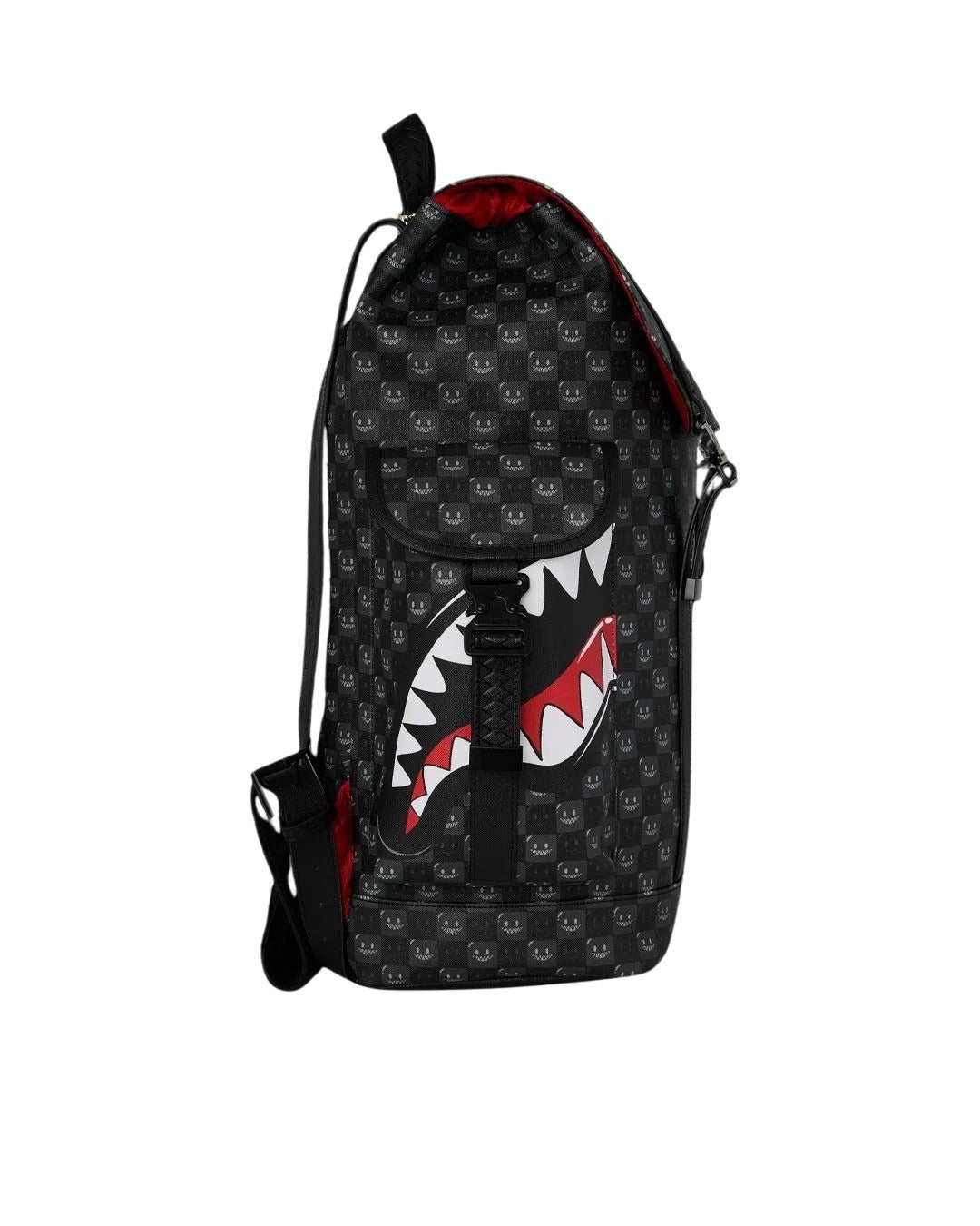 Zaino Sharks In Paris WTF Bubbly Black Check Monte Carlo Sprayground