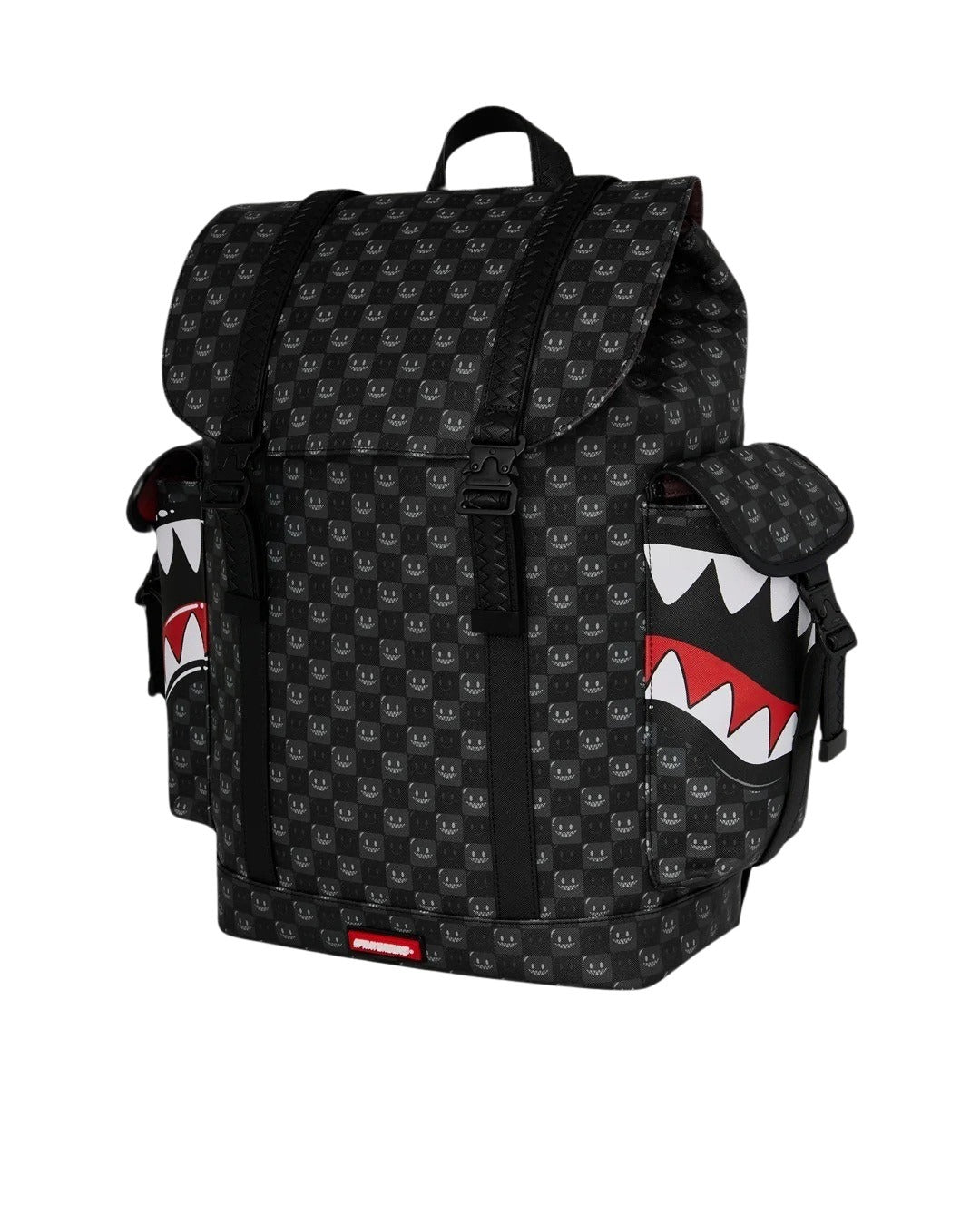 Zaino Sharks In Paris WTF Bubbly Black Check Monte Carlo Sprayground