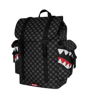 Zaino Sharks In Paris WTF Bubbly Black Check Monte Carlo Sprayground