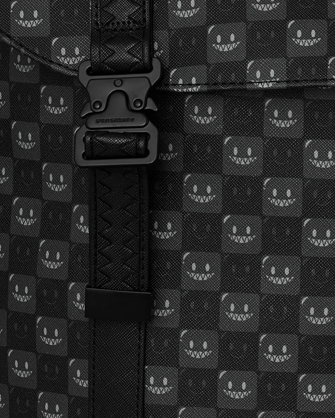 Zaino Sharks In Paris WTF Bubbly Black Check Monte Carlo Sprayground