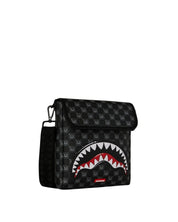 Borsa a tracolla Sharks In Paris WTF Bubbly Black Check Sprayground
