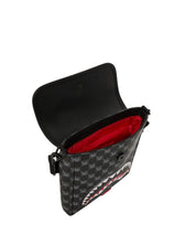 Borsa a tracolla Sharks In Paris WTF Bubbly Black Check Sprayground