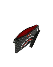 Pochette a tracolla Sharks In Paris WTF Bubbly Black Check Sprayground