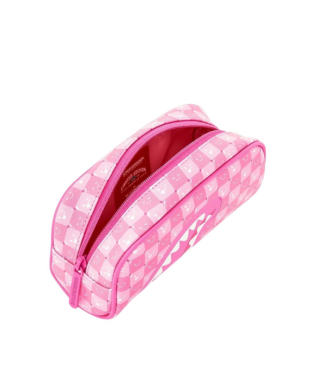 Astuccio Pink New Check Faces Sprayground