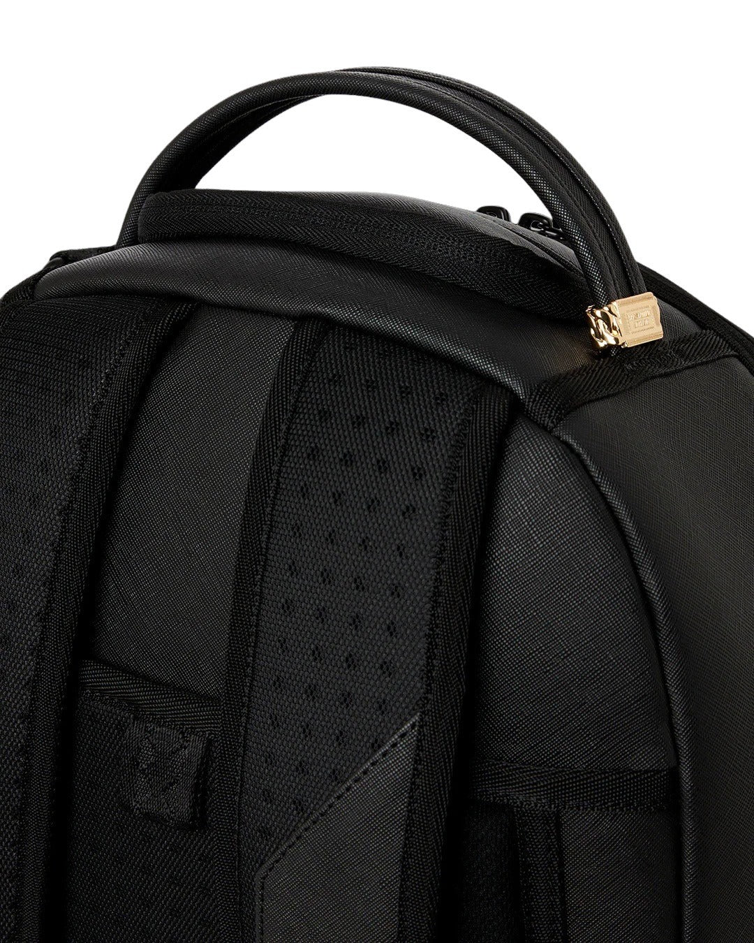 Backpack Blacked Out Embossed Gold Tooth Sprayground