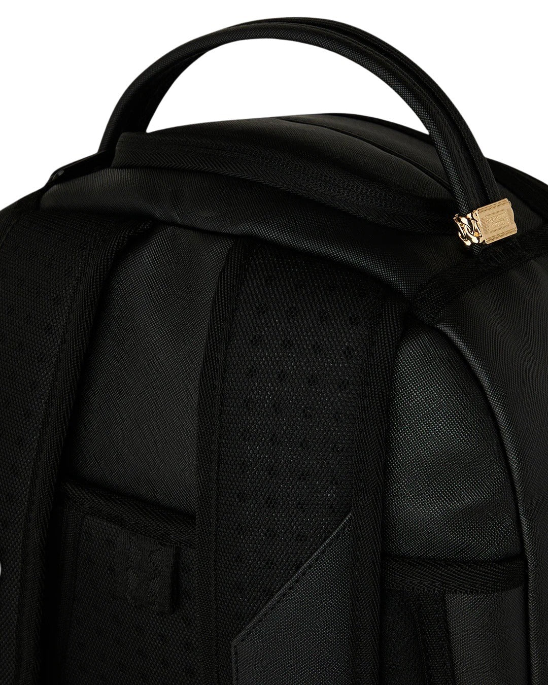 Backpack Blacked Out Embossed Gold Tooth Sprayground