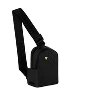 Zaino Monospalla Blacked Out Embossed Gold Tooth Sprayground