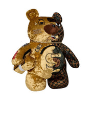 Zaino Sharks In Paris Gold Drip Moneybear Sprayground