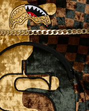 Zaino Sharks In Paris Gold Drip Moneybear Sprayground
