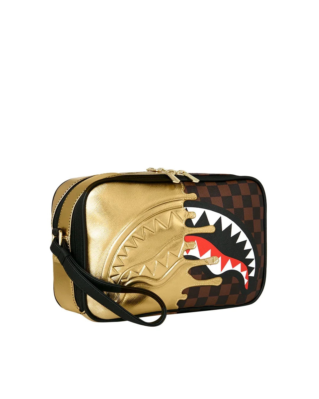Pochette Sharks In Paris Gold Drip Sprayground