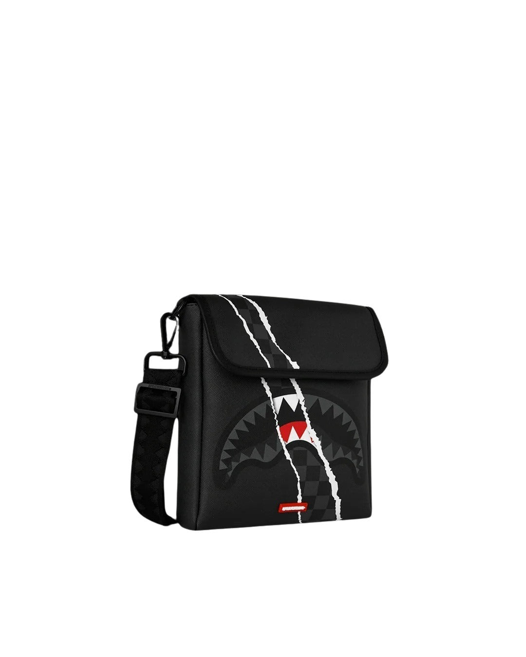Borsa a tracolla Center Rip Revealing Gray Check Sprayground
