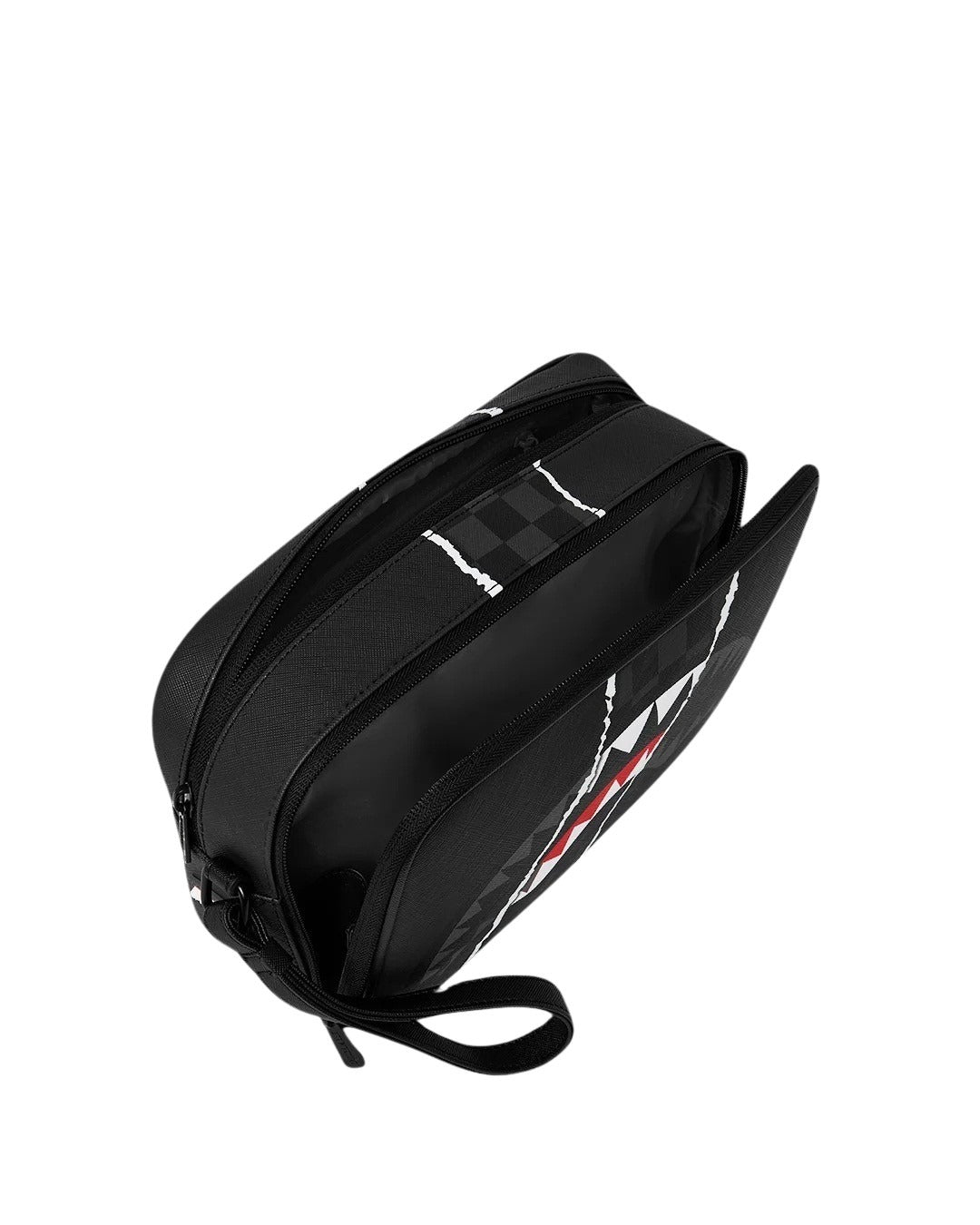 Pochette Center Rip Revealing Gray Check Sprayground