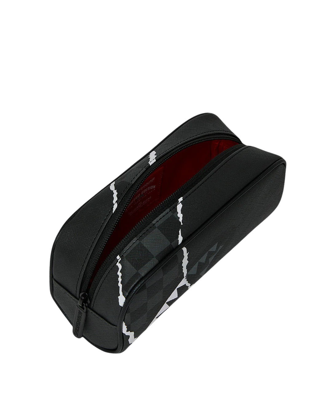 Astuccio Center Rip Revealing Gray Check Sprayground
