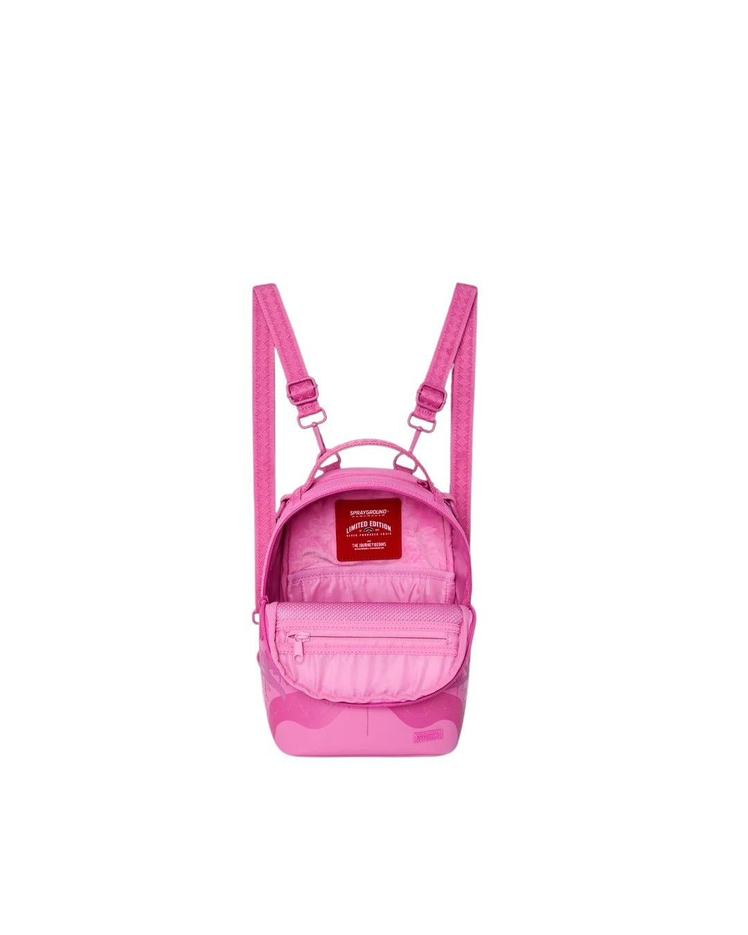 Mini Pink Ghost Drip Sprayground Backpack