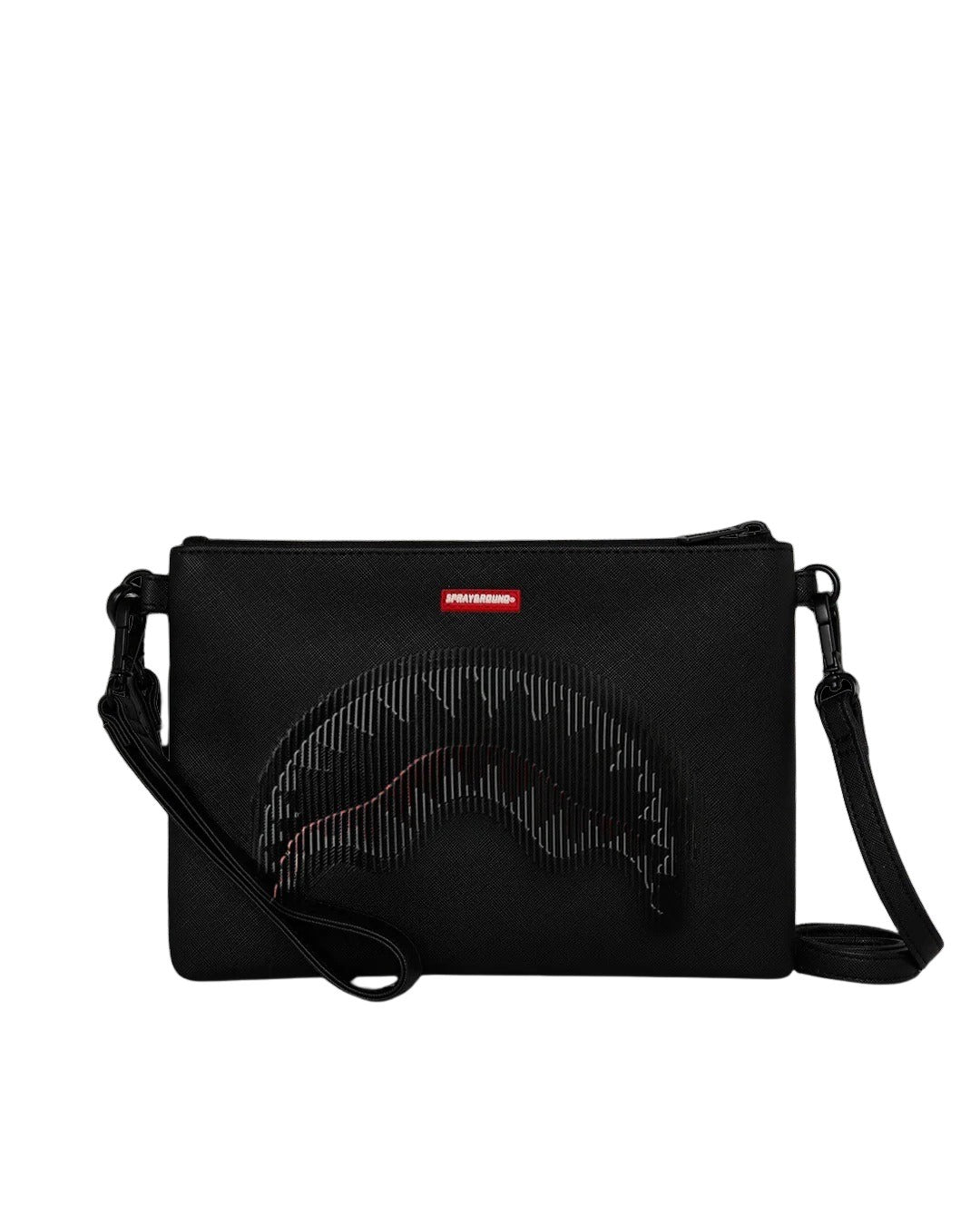 Sprayground Disappearing Shark Crossbody Pouch