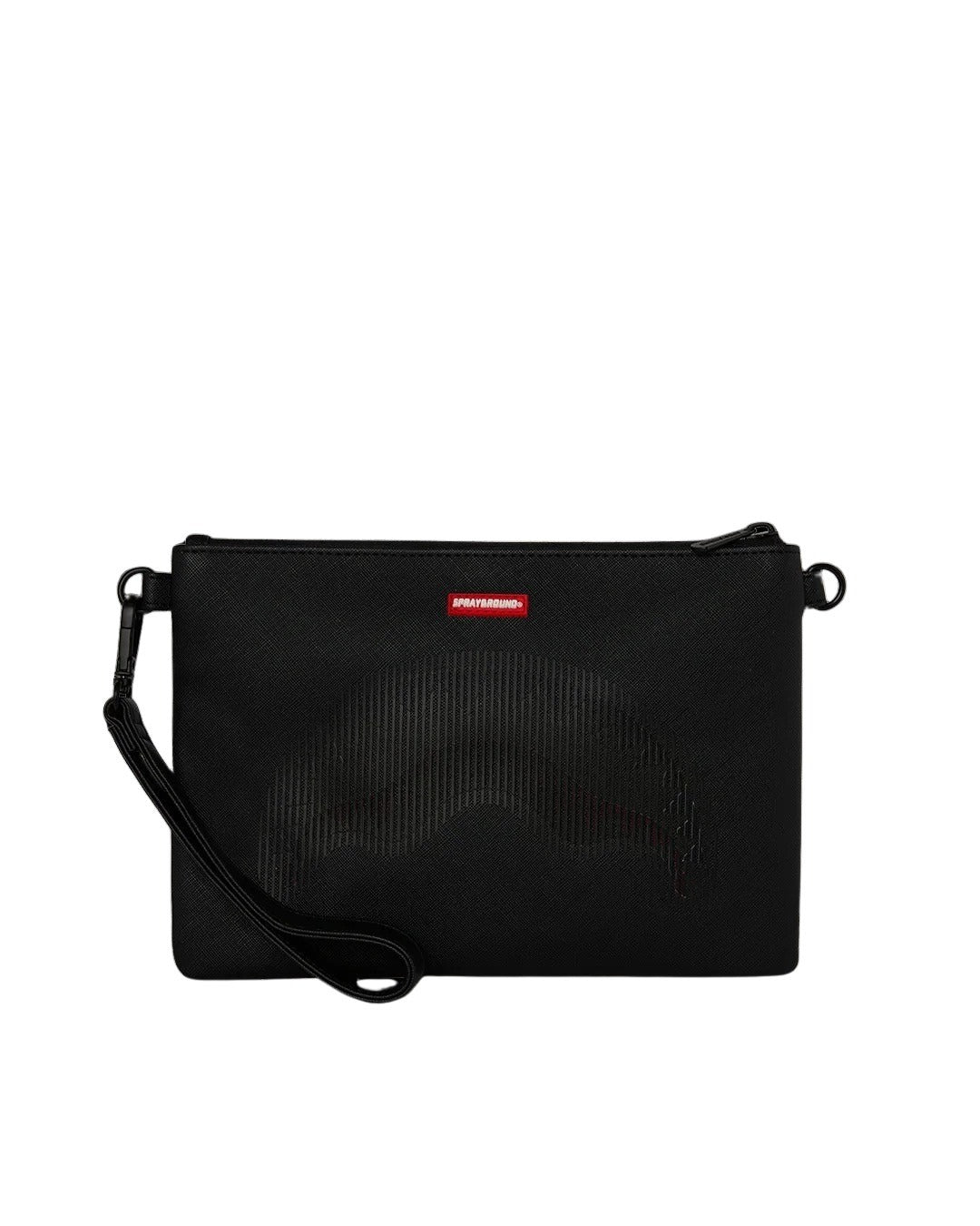 Sprayground Disappearing Shark Crossbody Pouch